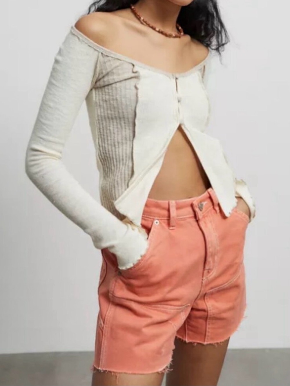 BDG Cut Off Carpenter Shorts